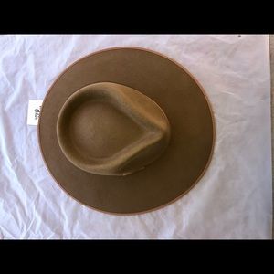 Teak rancher fedora hat